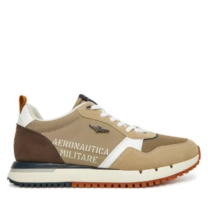 Aeronautica Militare Casual sneakers with metal eagle