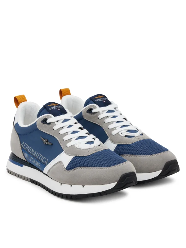 Aeronautica Militare Casual sneakers with metal eagle - Image 2