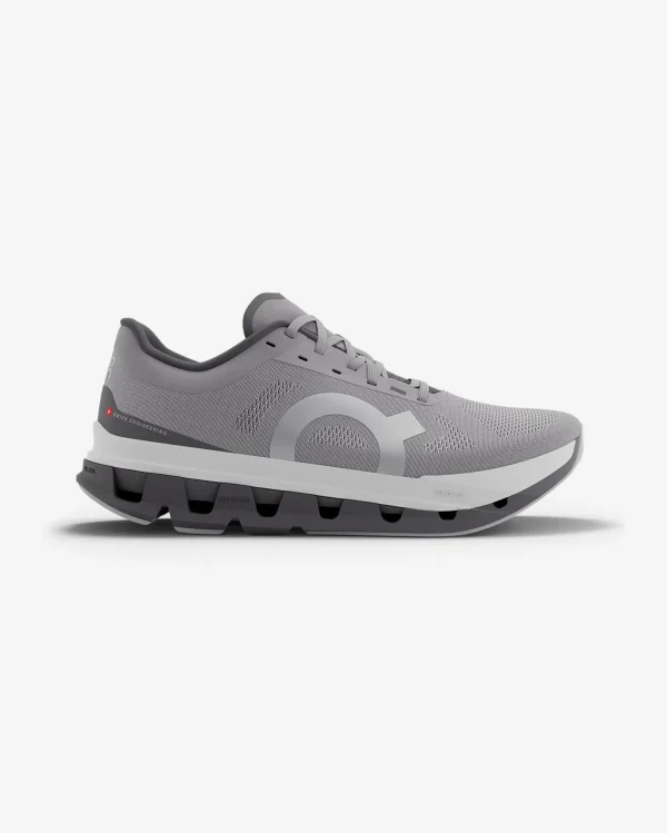 On Cloudflow Men Running Shoes Alloy/Rock