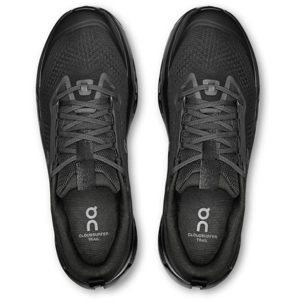 On Cloudsurfer Trail 2 Men Trail Running Shoes Black/Eclipse - Image 2