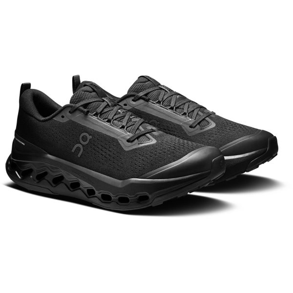 On Cloudsurfer Trail 2 Men Trail Running Shoes Black/Eclipse - Image 4