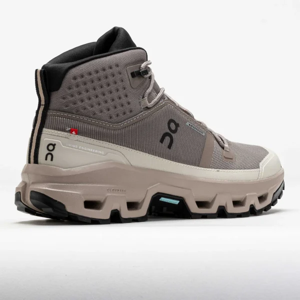On Cloudrock Mid Wp 1 Men Hiking Shoes Cinder/Desert - Image 3