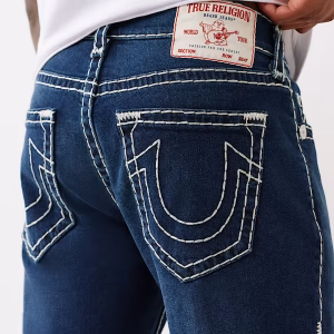TRUE RELIGION ROCCO SUPER T SKINNY JEAN 32"