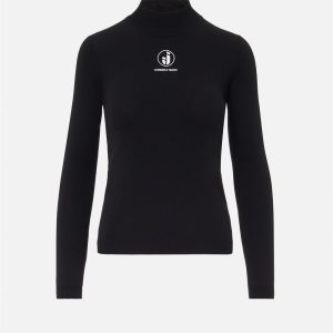 ICEBERG Slim Fit Turtleneck Black Iceberg