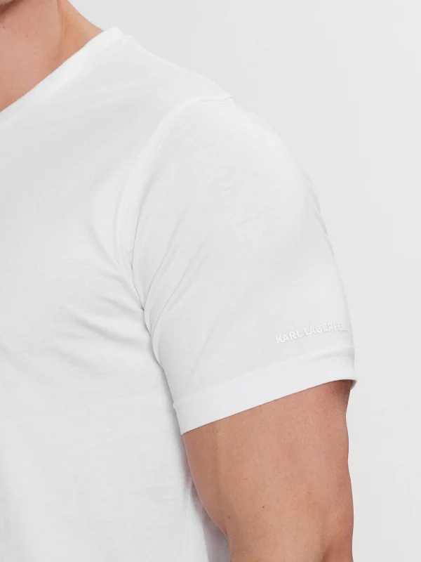 KARL LAGERFELD V-NECK T-Shirt - Image 2