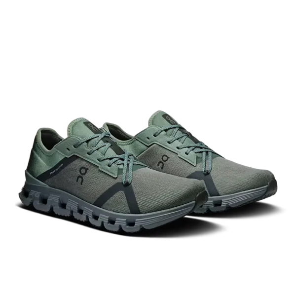 On Cloud X 4 AD Men Training Shoes Olive/Stone - Image 2