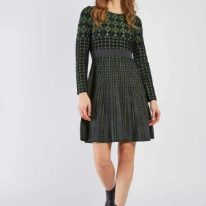 René-Derhy CHANAELLE short knit dress