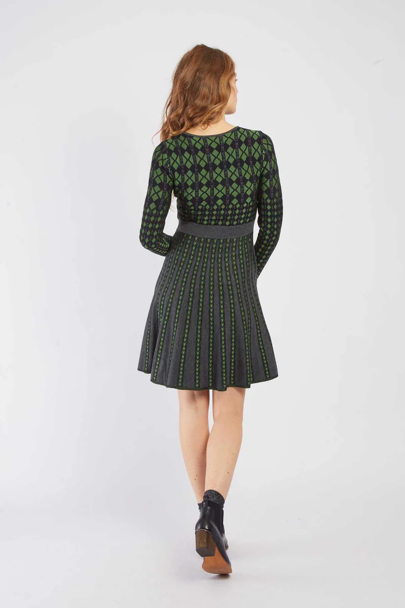 René-Derhy CHANAELLE short knit dress - Image 2