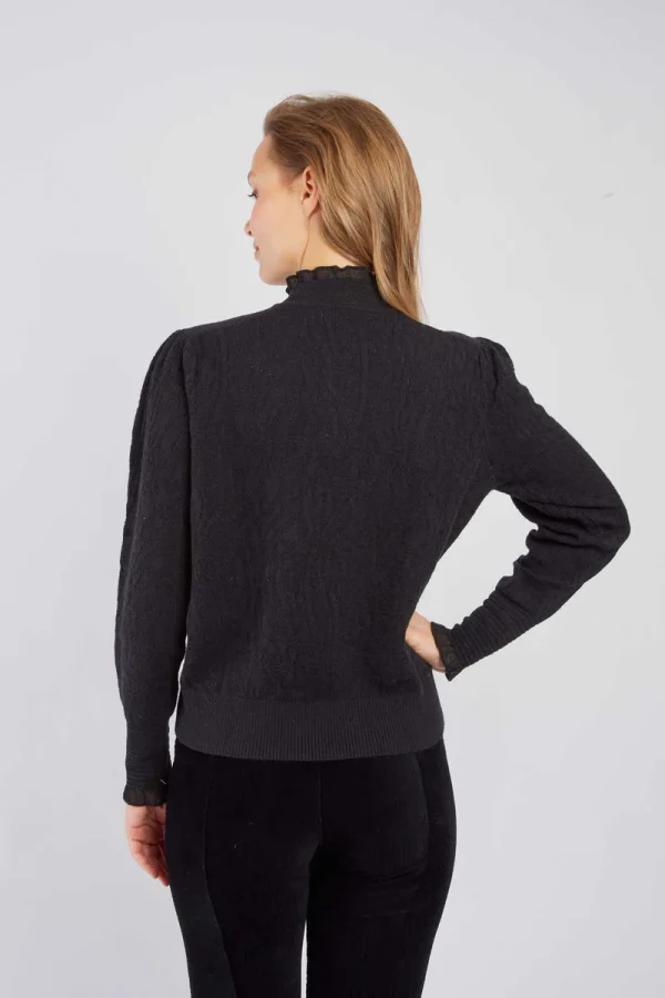 René-Derhy ADELINE plain high neck sweater - Image 2