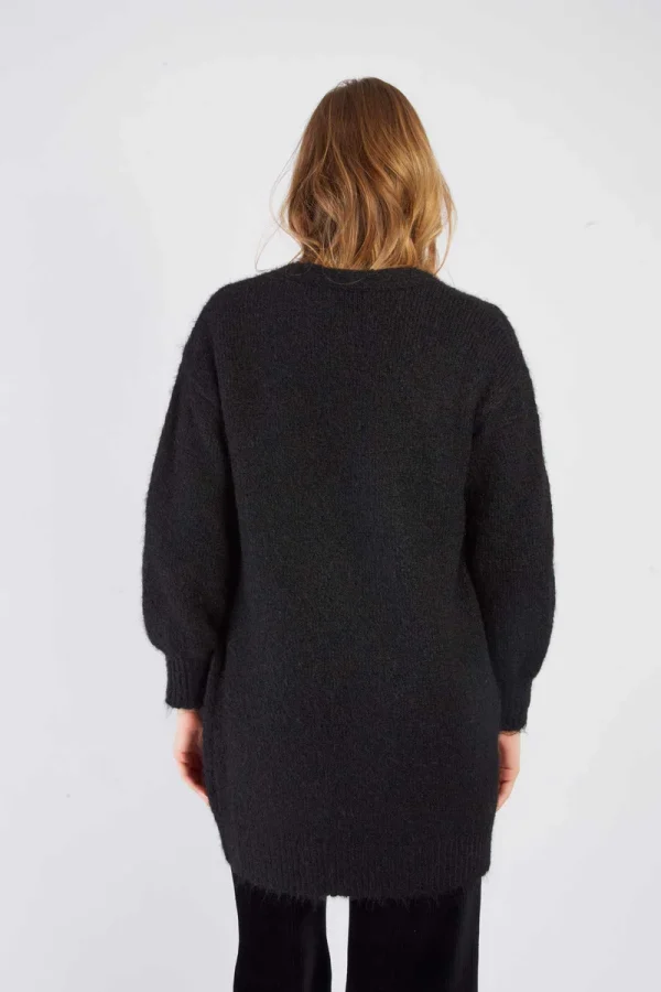 René-Derhy Long knitted vest BADMINTON - Image 2