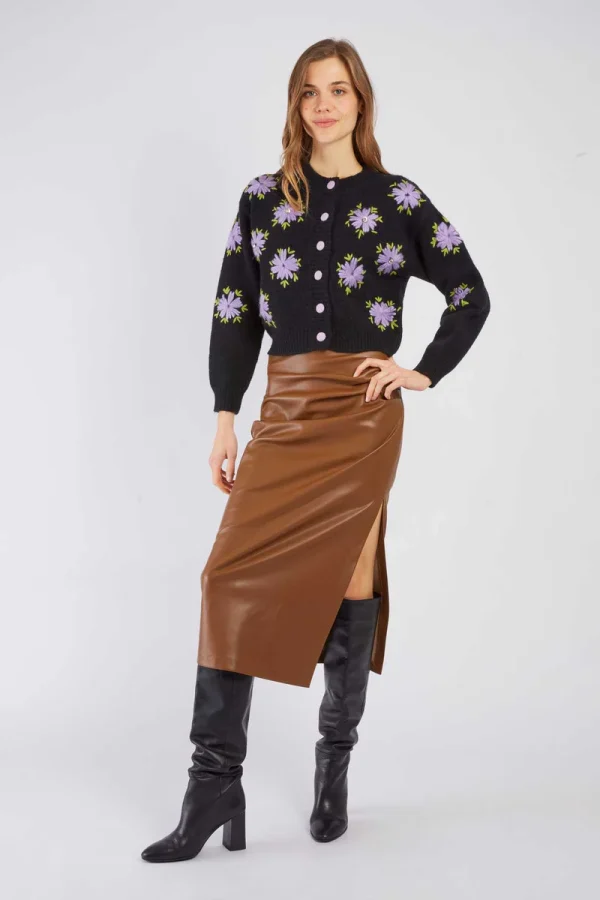 René-Derhy BALLADE knitted cardigan