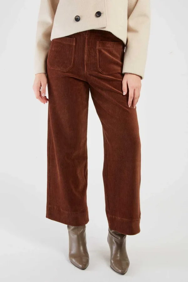 René-Derhy FLAMANT corduroy straight pants
