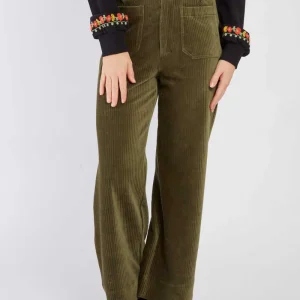 René-Derhy FLAMANT corduroy straight pants