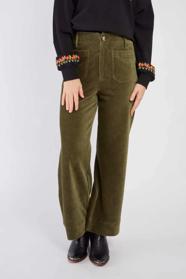 René-Derhy FLAMANT corduroy straight pants