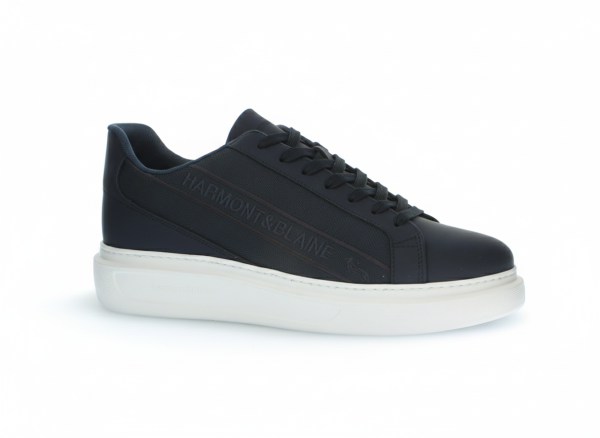 HARMONT & BLAINE CALF GUM SNEAKER