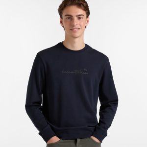Harmont & Blaine Sweatshirt With 3D Lettering