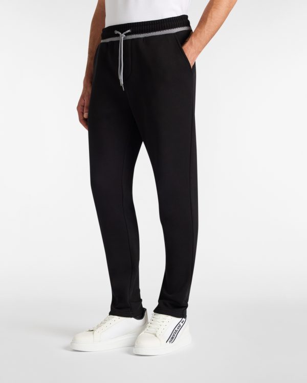 Harmont & Blaine Fleece Pants with Ribbed Waistband