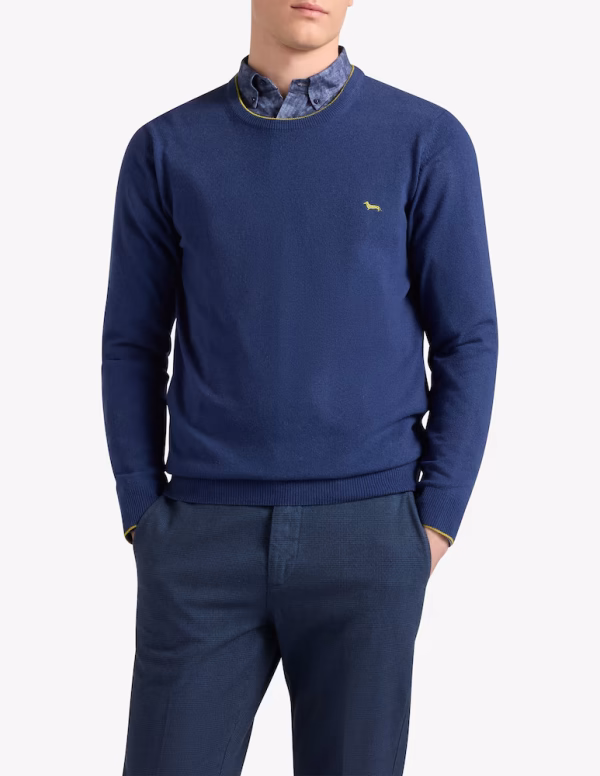 Harmont & Blaine Sweater with Contrast Details