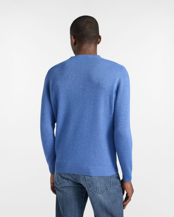 Harmont & Blaine Garment-Dyed Sweater with Dachshund - Image 2