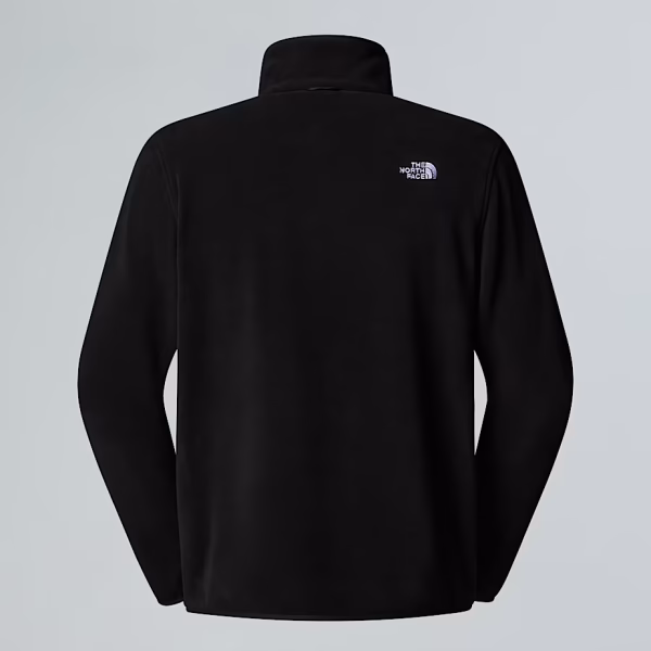 The North Face Glacier Fleece Full Zip Men Hiking Fleece Black - Image 2
