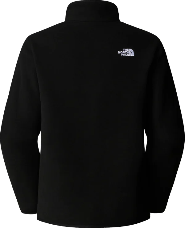 The North Face Glacier Fleece 1/4 Zip Women Hiking Fleece Black - Image 2