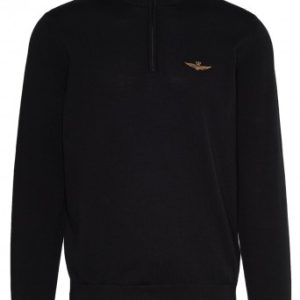 Aeronautica Militare Half Zip Sweater