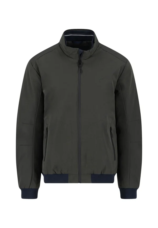 FYNCH-HATTON Functional jacket with stand-up collar and zip pockets