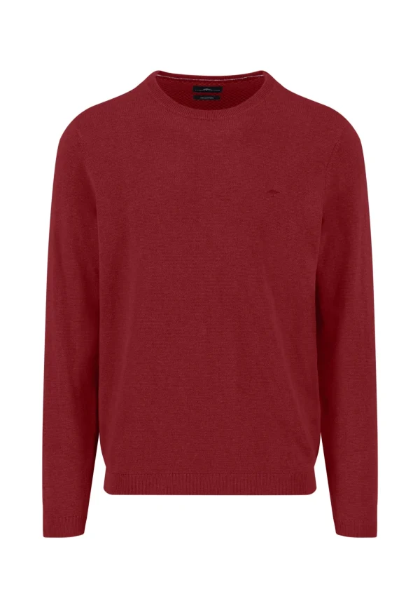 FYNCH-HATTON Cotton-cashmere round-neck sweater