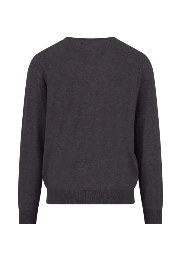 FYNCH-HATTON Fine-knit Merino cashmere sweater with round neck - Image 2