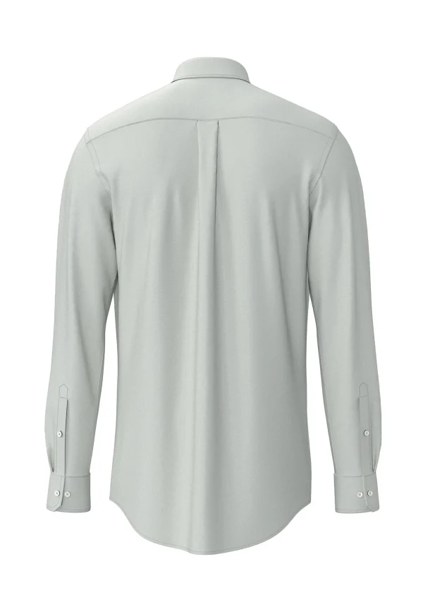 FYNCH-HATTON Cotton Oxford shirt with breast pocket and button-down collar - Image 2