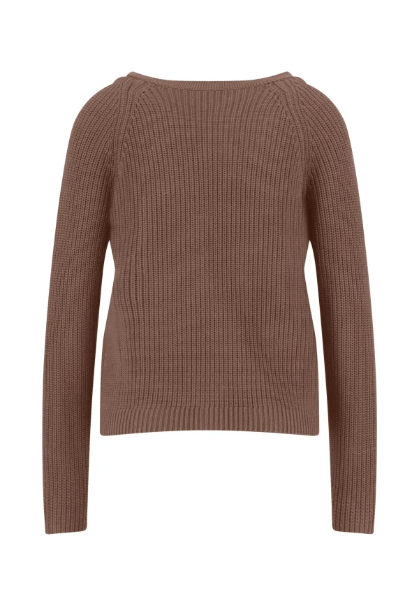 FYNCH-HATTON Cotton V-neck button-front cardigan - Image 2