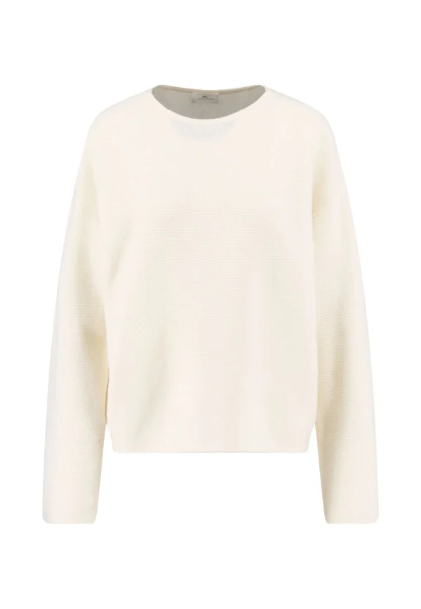 FYNCH-HATTON Wool-cashmere blend sweater with round neck