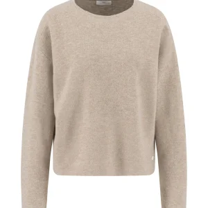 FYNCH-HATTON Wool-cashmere blend sweater with round neck