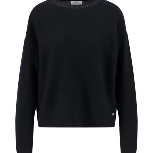 FYNCH-HATTON Wool-cashmere blend sweater with round neck