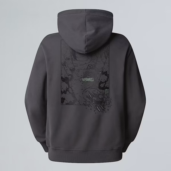 The North Face Powser Days Relaxed Men Lifestyle Hoody Asphalt Grey - Image 2