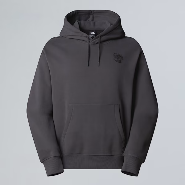 The North Face Powser Days Relaxed Men Lifestyle Hoody Asphalt Grey
