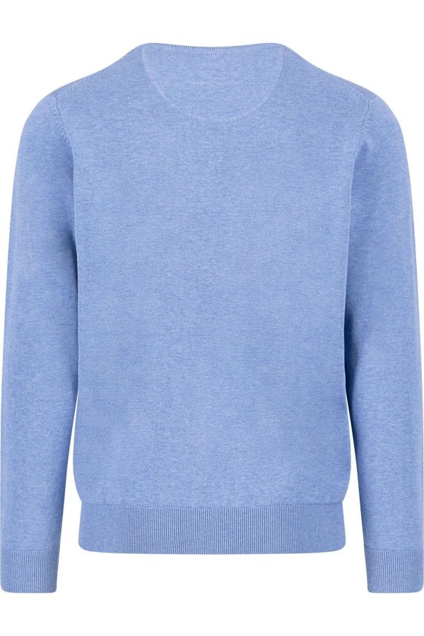 FYNCH-HATTON Fine knit sweater with round neck - Image 2