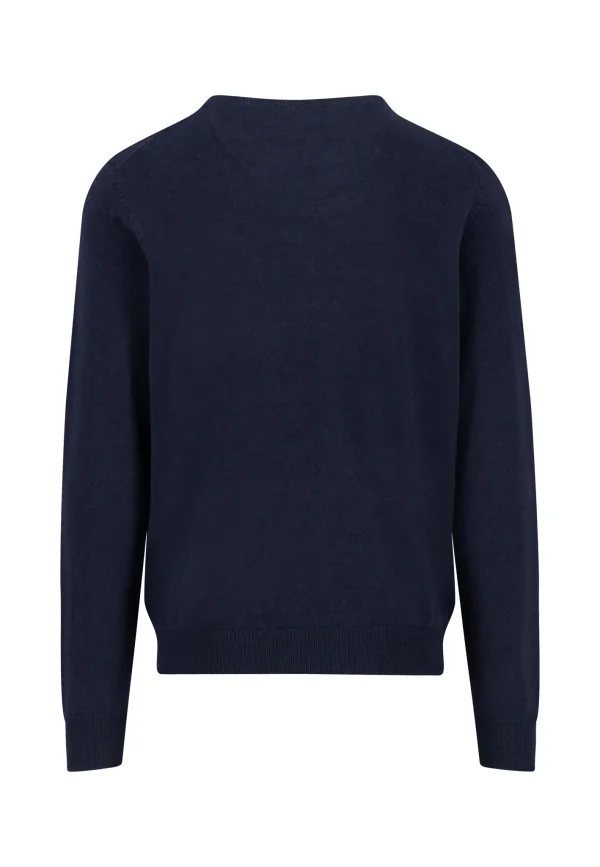 FYNCH-HATTON Fine knit sweater with round neck - Image 2