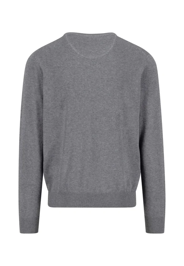 FYNCH-HATTON Fine knit sweater with round neck - Image 2