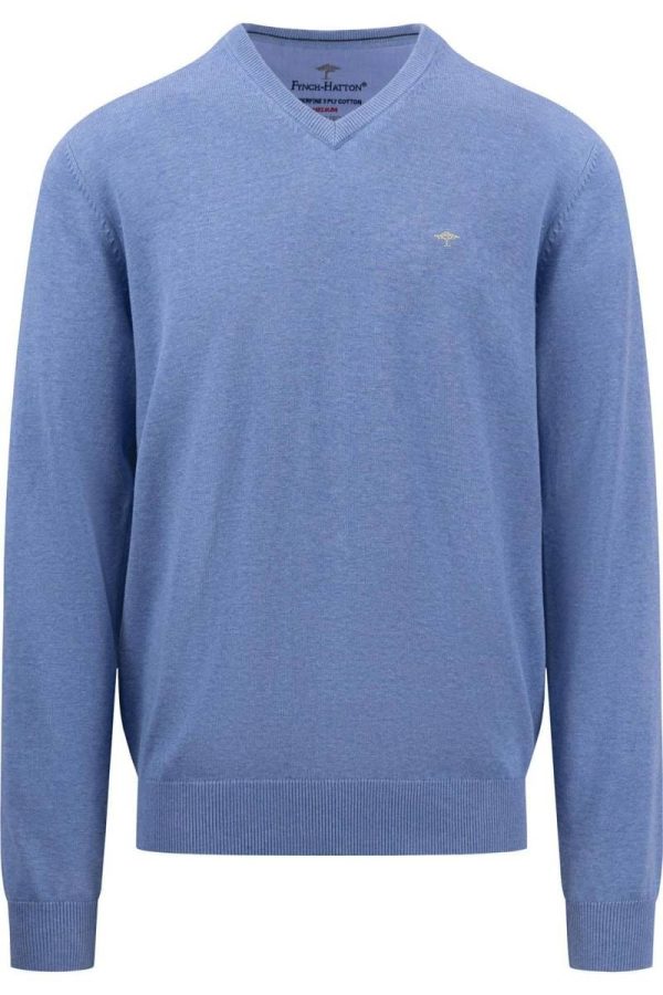 FYNCH-HATTON V-neck cotton sweater