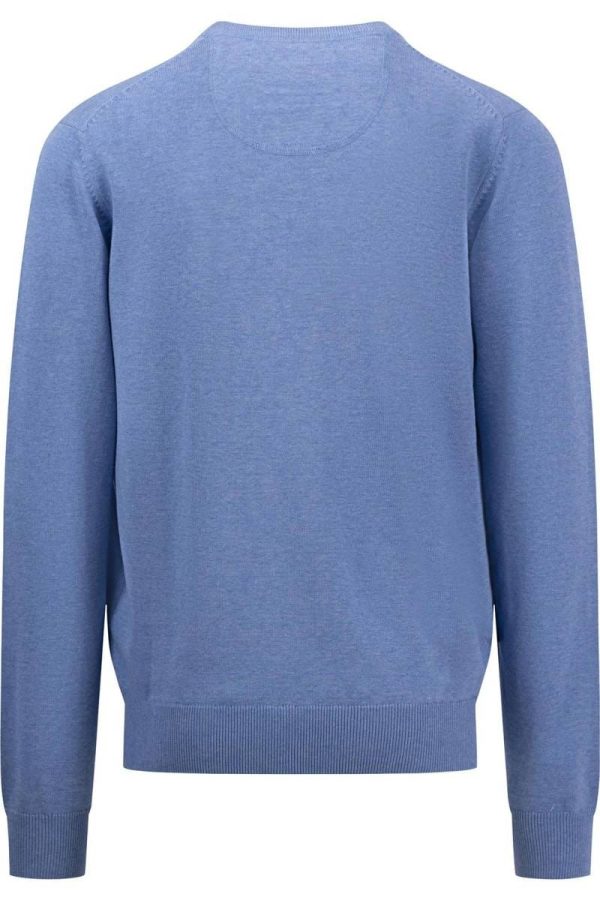 FYNCH-HATTON V-neck cotton sweater - Image 2