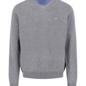 FYNCH-HATTON V-neck cotton sweater
