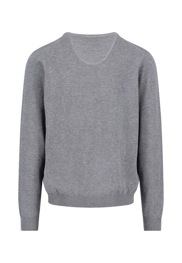 FYNCH-HATTON V-neck cotton sweater - Image 2