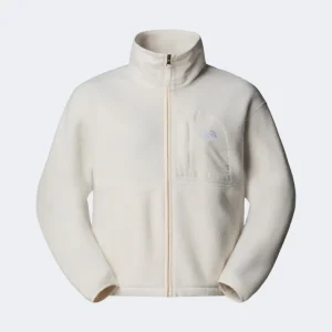 The North Face Yumiori Off Peak Full Zip Women Lifestyle Jacket White Dune