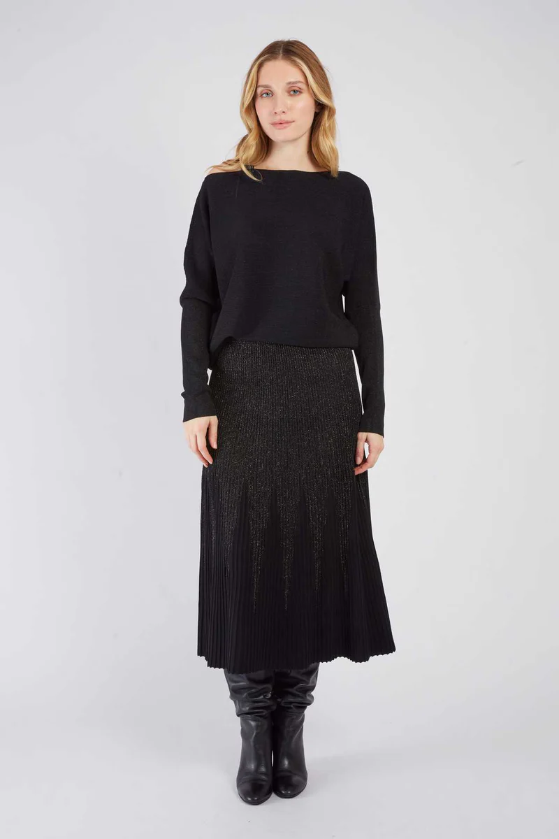 René-Derhy AIMEE Plain Fine Knit Sweater
