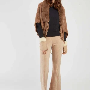 René-Derhy AINOA faux fur scarf