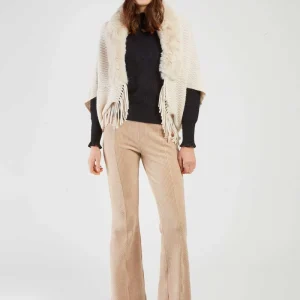 René-Derhy AINOA faux fur scarf