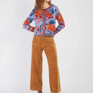 René-Derhy Jacquard vest with abstract pattern BANDOL