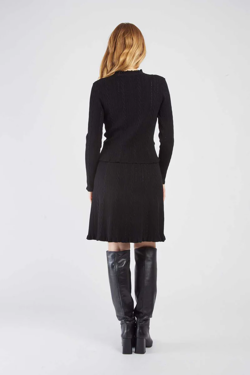 René-Derhy BARTHOLOMEE plain knit cardigan - Image 2