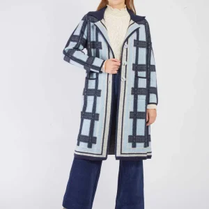René-Derhy BASTIANNE long knit cardigan